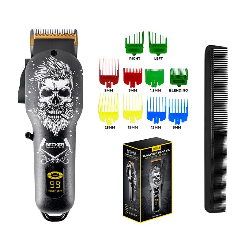 Tondeuse Becker Hero Black Barbe&cheveux Bon état -  reconditionné disponible sur Electro Depot